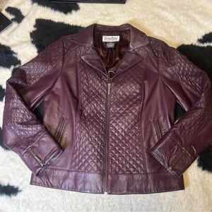 Bradley Bradley Bayou quilted leather jacket